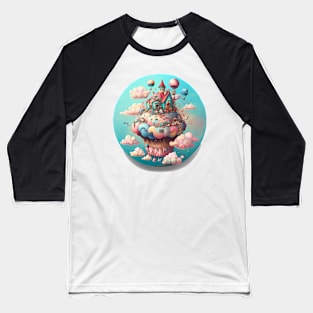 Cupcake Castle Baseball T-Shirt